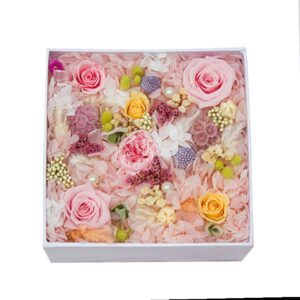 Mini Pink-Mixed Flower Box
