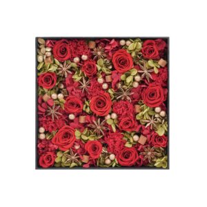 Turkey Red-Mixed Flower Box