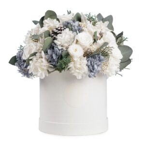 Mushroom Flower Box Winter